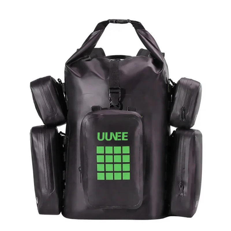 OEM ODM 40L 50L 60L переработанный PET RPET водонепроницаемый рюкзак большой емкости