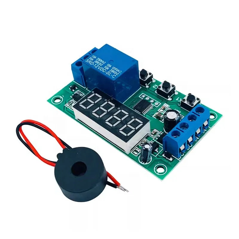 220V AC current detection module/overload protection board/mutual inductance sensor/relay switch