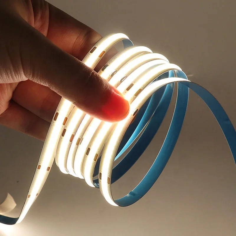 Светодиодная лента CRI 90 cob 3 года гарантии 320led 480led ce fcc гибкая 3000k 4000k 6500k 24v 12v светодиодная