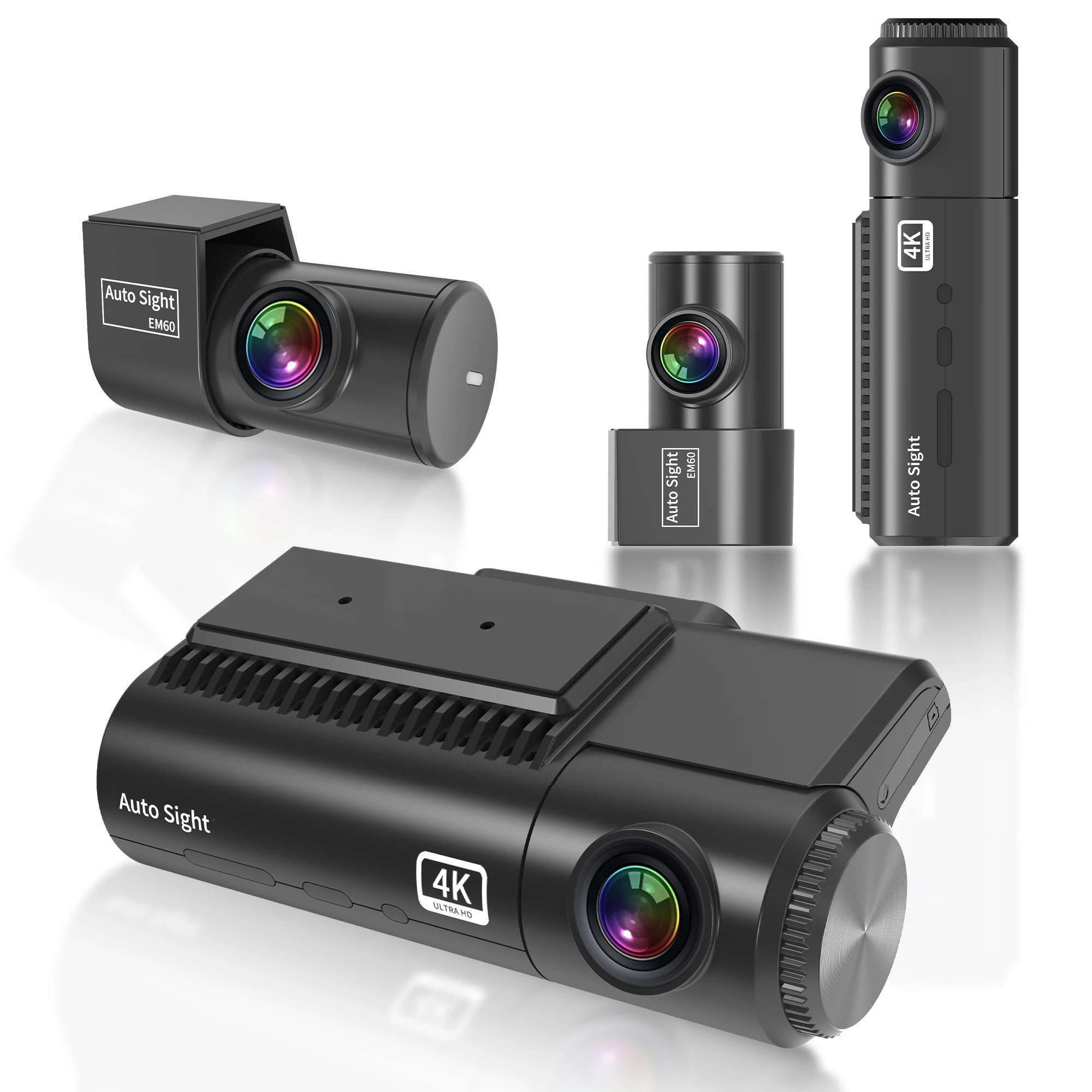 Auto Sight Ultra Vision 4K Dash Cam 4K Dash Camera Video Recorder 4K Car Camera Car SONY STARVIS 2 Dash Cam
