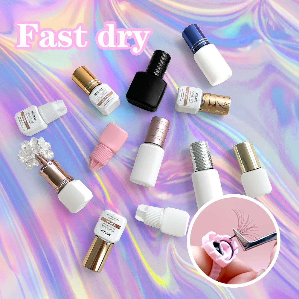 Custom Lash Glue For Eyelash Extension Black Clear Korea Eyelash Glue