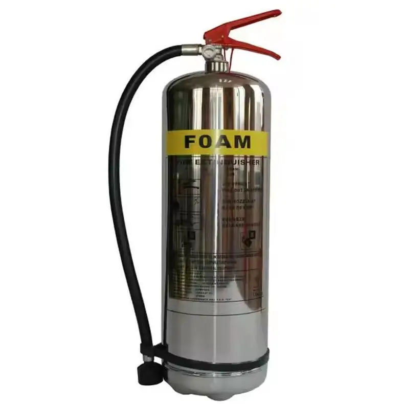Фабрика Китая 3% 6% AFFF Foam 9L Нержавеющая сталь SUS304 Пены Водяной Огнетушитель 6L 12L 100L 75L