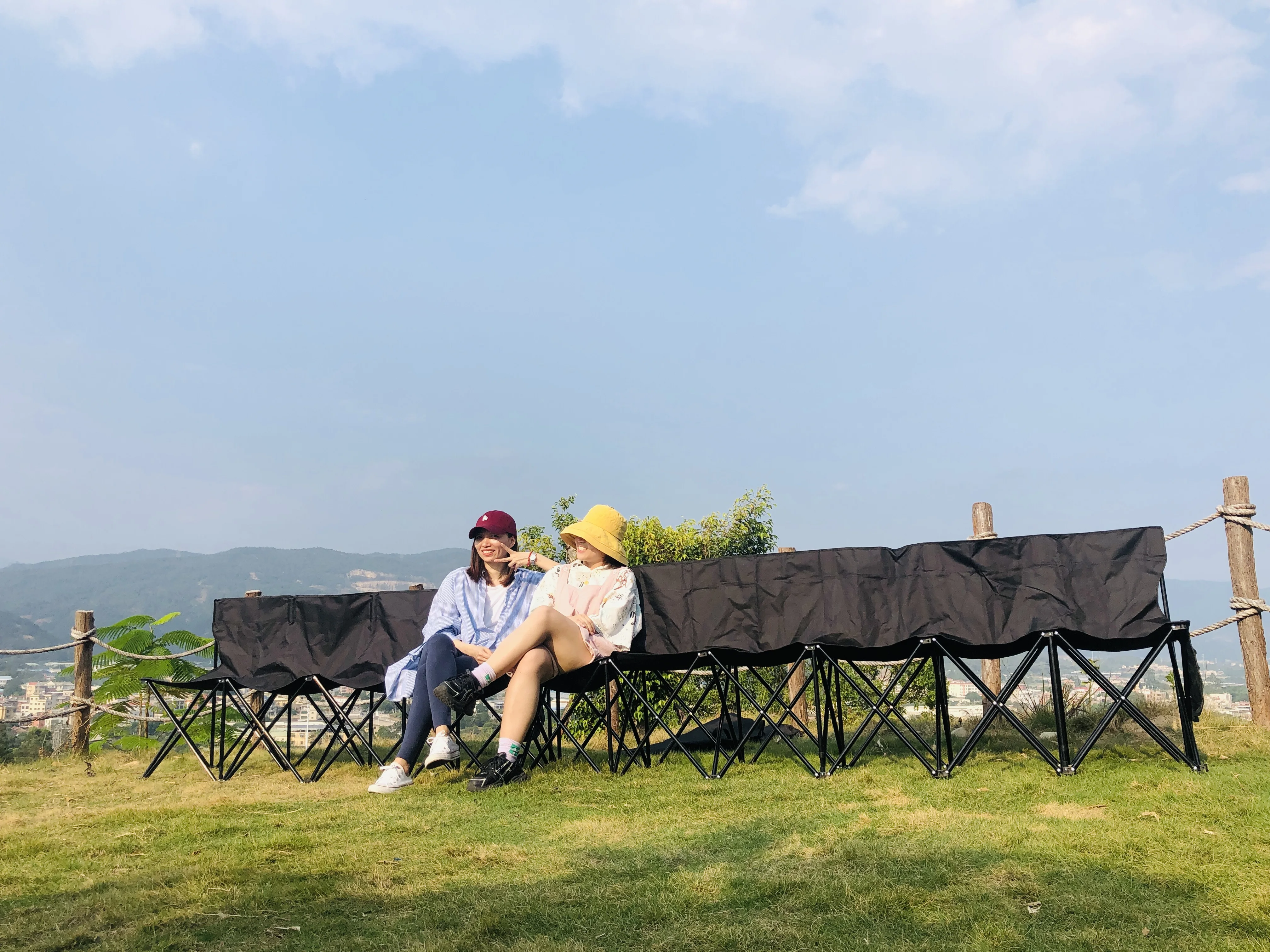 Portable Soccer Sports Collapsible Oxford Cloth 3 4 6 Person Seats Bench Lounge Outdoor Folding Camp Garden Beach Chairs