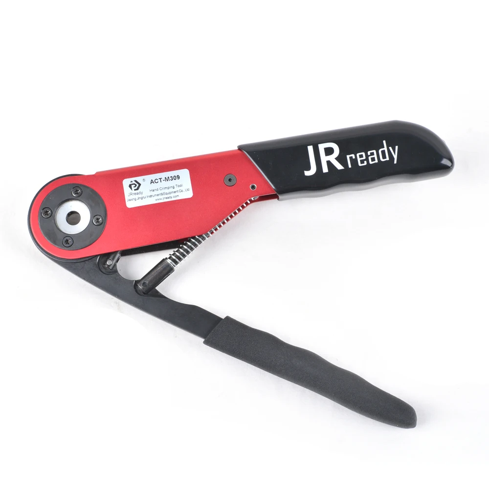 JRready ACT-M309 Mid-Current Range Adjustable Indent Crimp Tool 8-18AWG Multifunctional Plier For Wire Cable