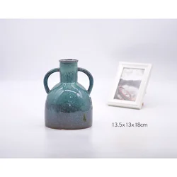 Chinese Porcelain Artistic Decoration Maison Ocean Ceramic Vase