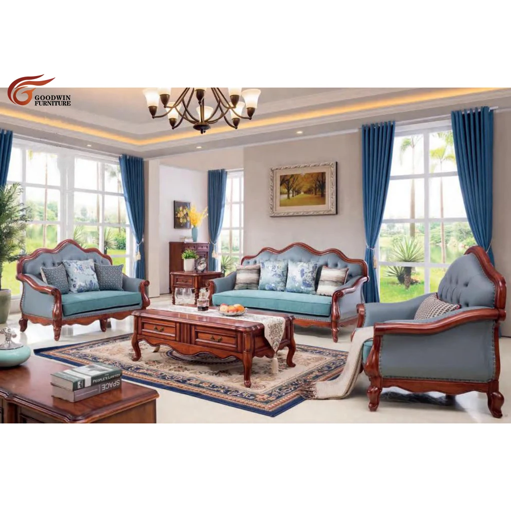 Latest Popular Design Natural Material Solid Wood Sofa Set Furniture Living Room Living Room Chairs Living Room Cabinets GY25