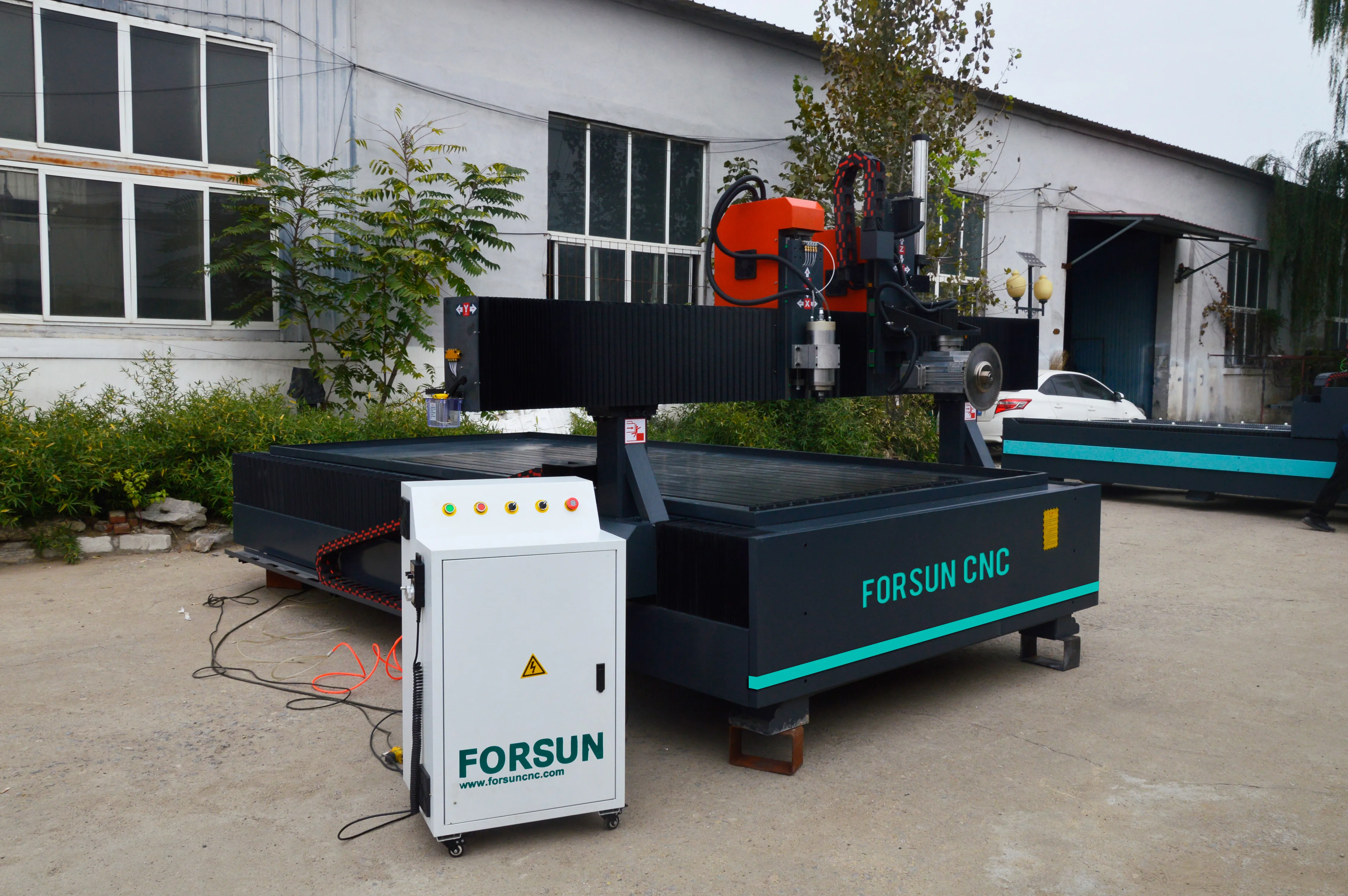 DISCOUNT 23%!!!High Efficiency Granite CNC Stone Cutting Machine