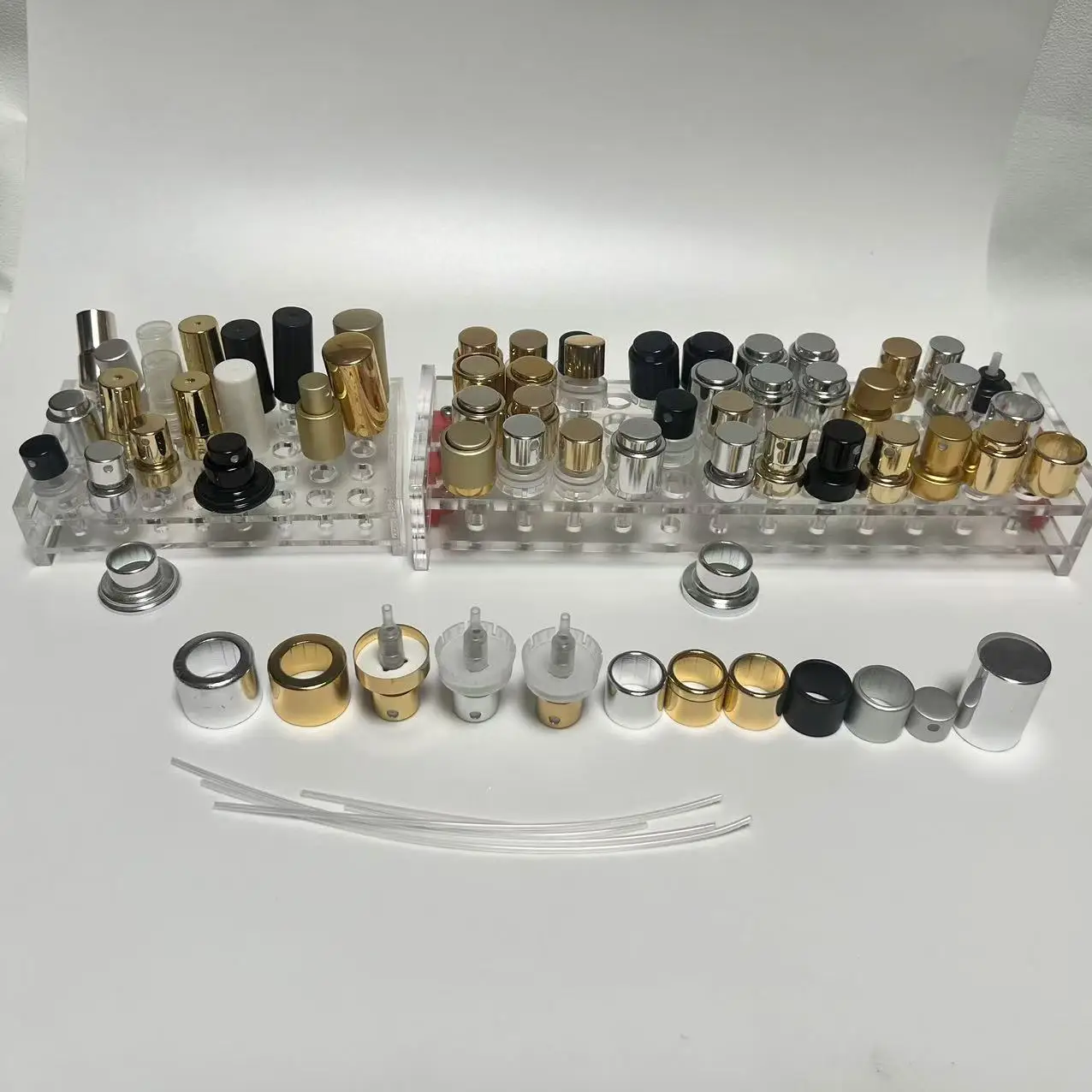 15mm 20mm Wholesale Custom  Aluminum Fine Mist Sprayer Perfume Atomizer Crimp Pump Spray