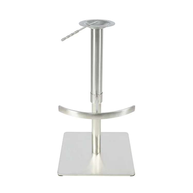 Chair Base Legs Chrome Base Soft Cushion High Bar Stool Chairs Base High Durability Stainless Steel Modern Customizable Support