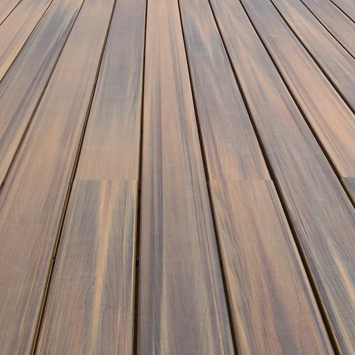 Alfresco engineered waterproof fire rated arch bio-color solid profile sanded finish wpc plastic wood composite deking flooring