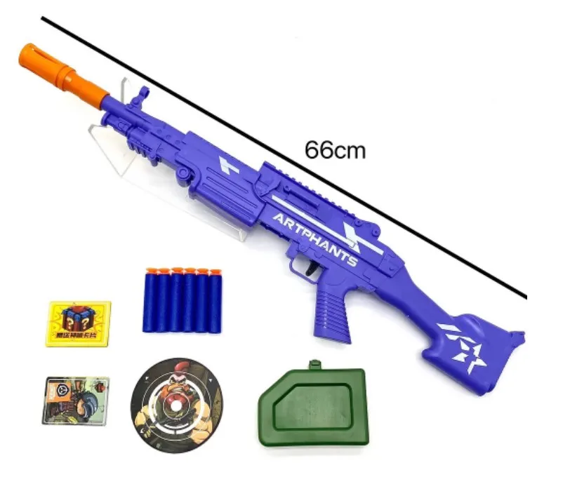 Foam Bullet Blaster Rifle Toy Guns, Soft Bullet Toy Gun, Toy Gun Soft Bullet Educational Model Shooting Games for 6+ Boys