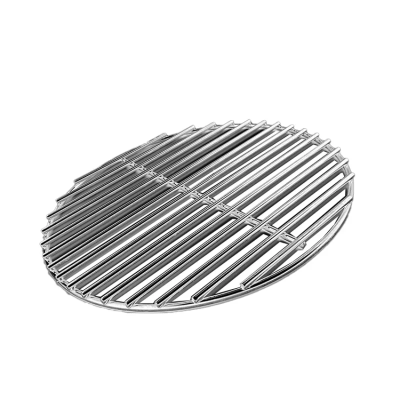 Round oven accessories Stainless steel wire cross mesh grill