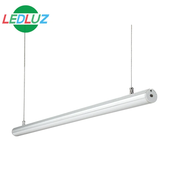 LEDLUZ LED Aluminum Profiles for Linear Light Pendant for Office Housing