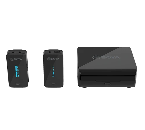BOYA BY-XM6 S1 S2 K1 K2 Wireless Lavalier Mic Microphone System for Smartphone Laptop DSLR Tablet Camcorder Recorder 100M
