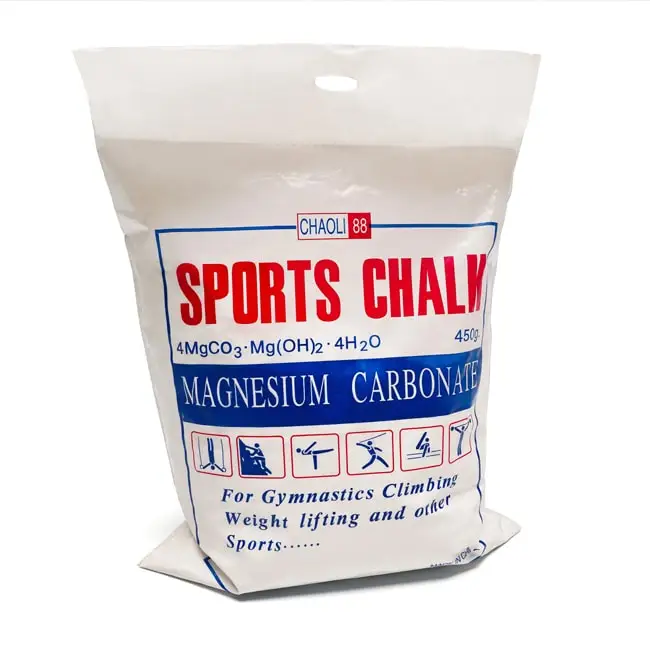 100% magnesium carbonate loose chunky chalk 300g