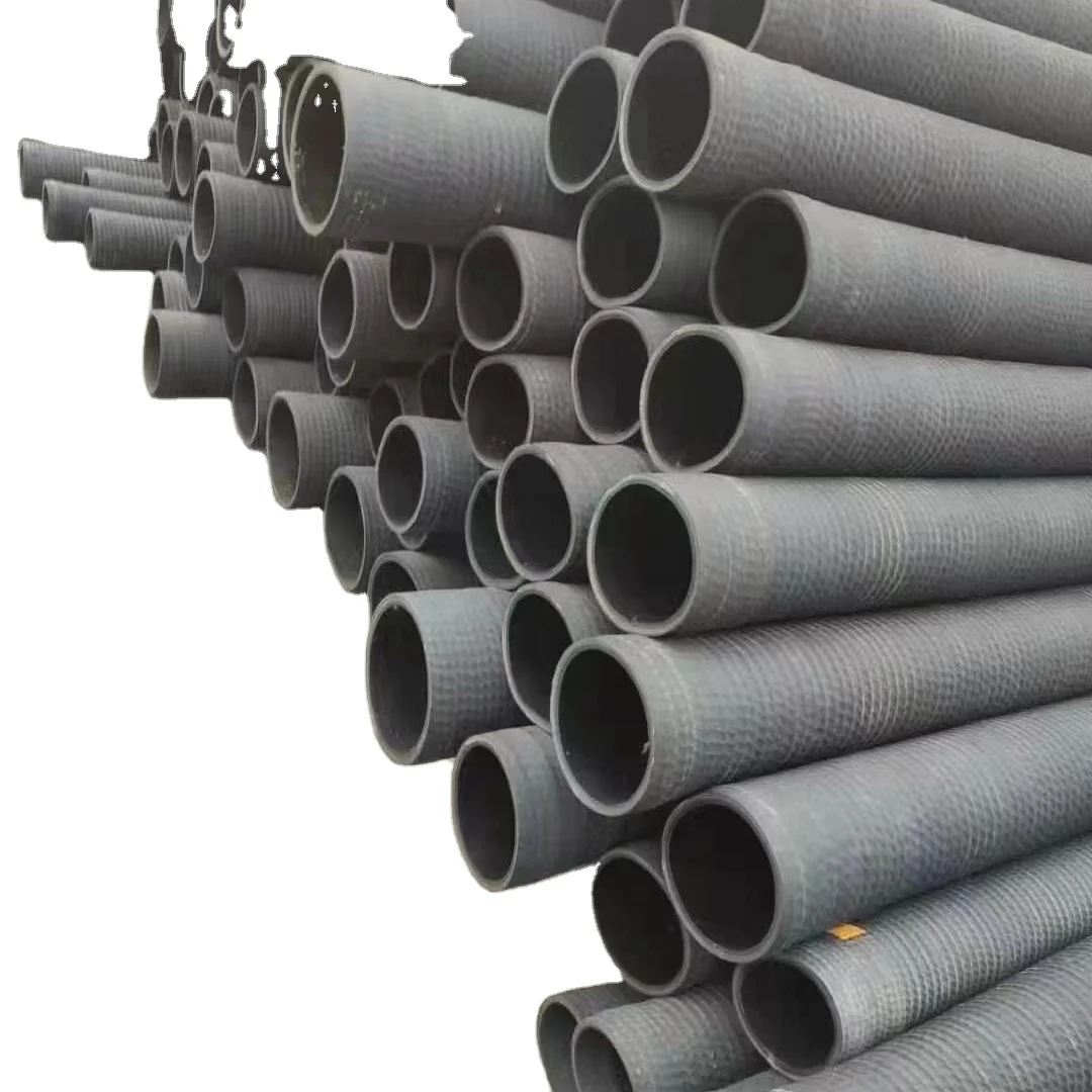 4/5/8/10/12/15 inch large diameter high pressure flexible rubber oil suction hose hydraulic delivery hose