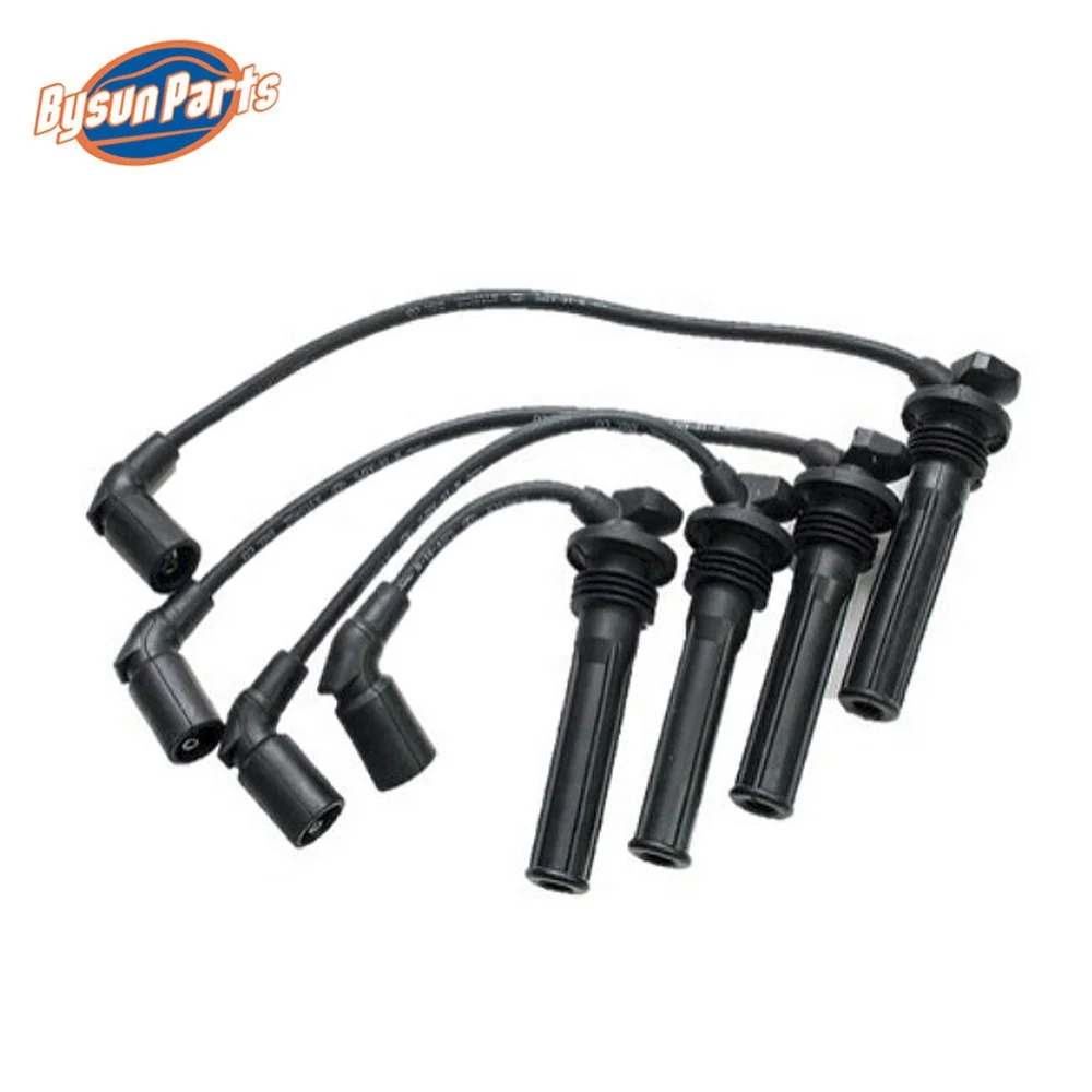 BYSUN Auto Parts  for CHEVROLET SPARK AVEO High Quality Ignition Cable OE 25183765 25183763 25183764 25183766