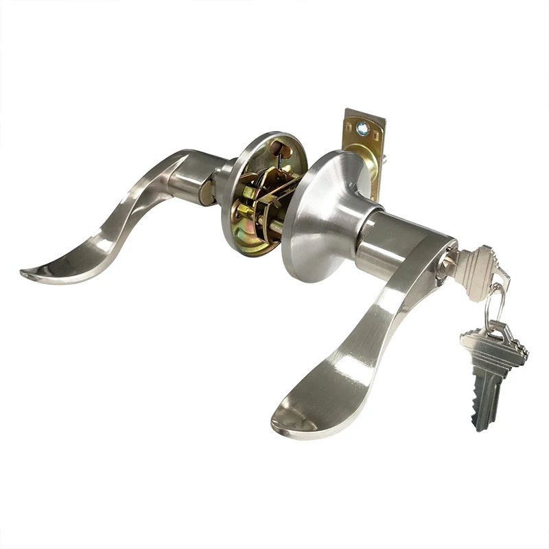 Heavy Duty Privacy Handle Tubular Lever Door Lock