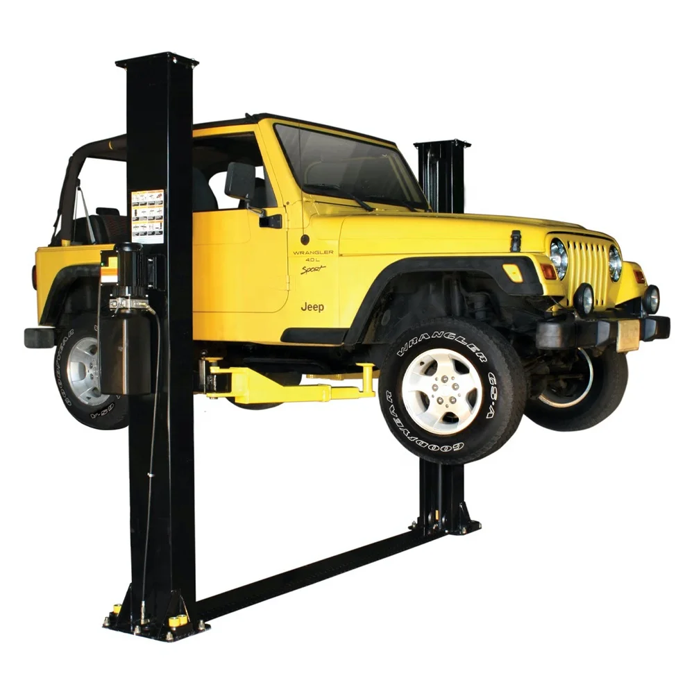 Низкая стоимость CE сертифицировано 3000 кг 6600 фунтов 2х стоечные подъемники для автомобилей с плиты настила