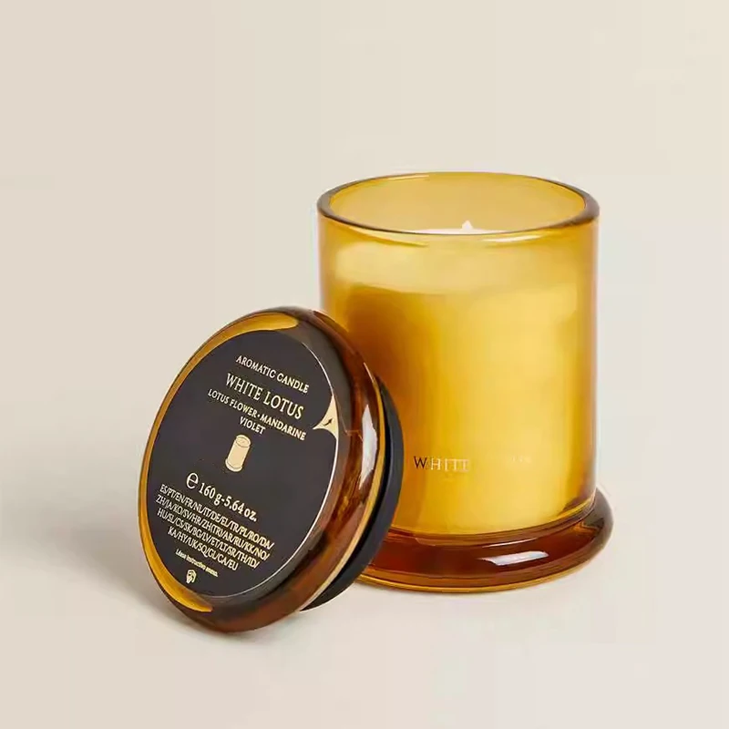 best sell professional manufacturer glass candle jars 8oz 10oz 12oz luxury candle container