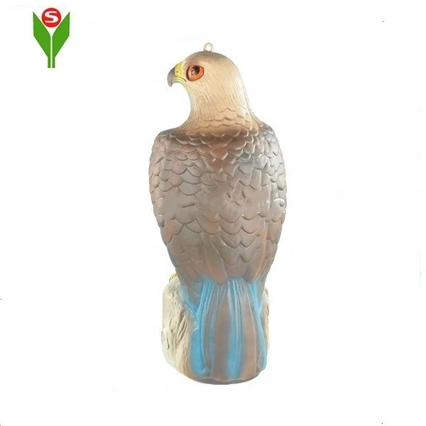 Plastic Outdoor Garden Waterproof  Hawk Decoy For Hunting