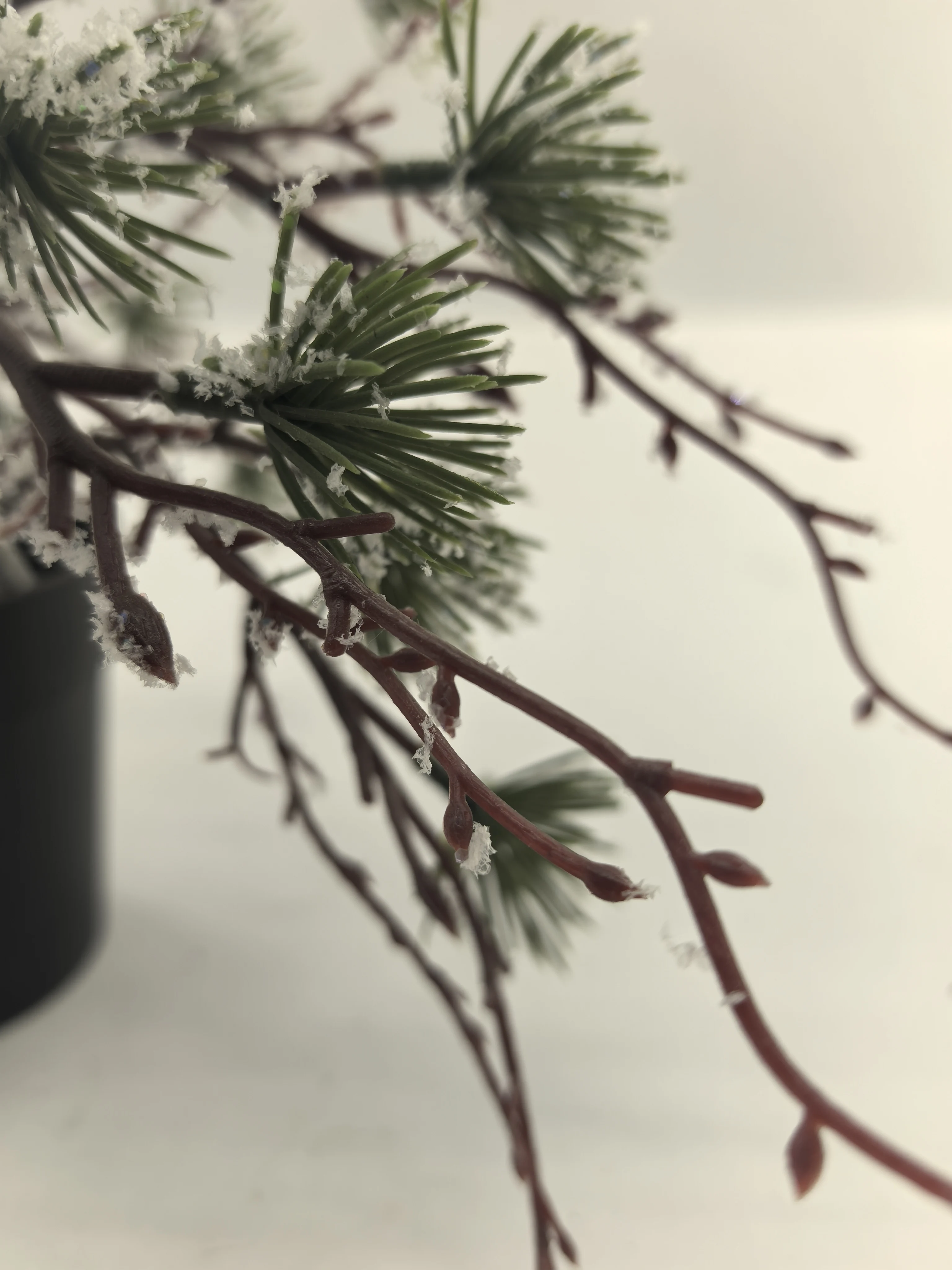 Красивая Снежинка искусственное растение высотой 43 см подходит для украшения интерьера дома