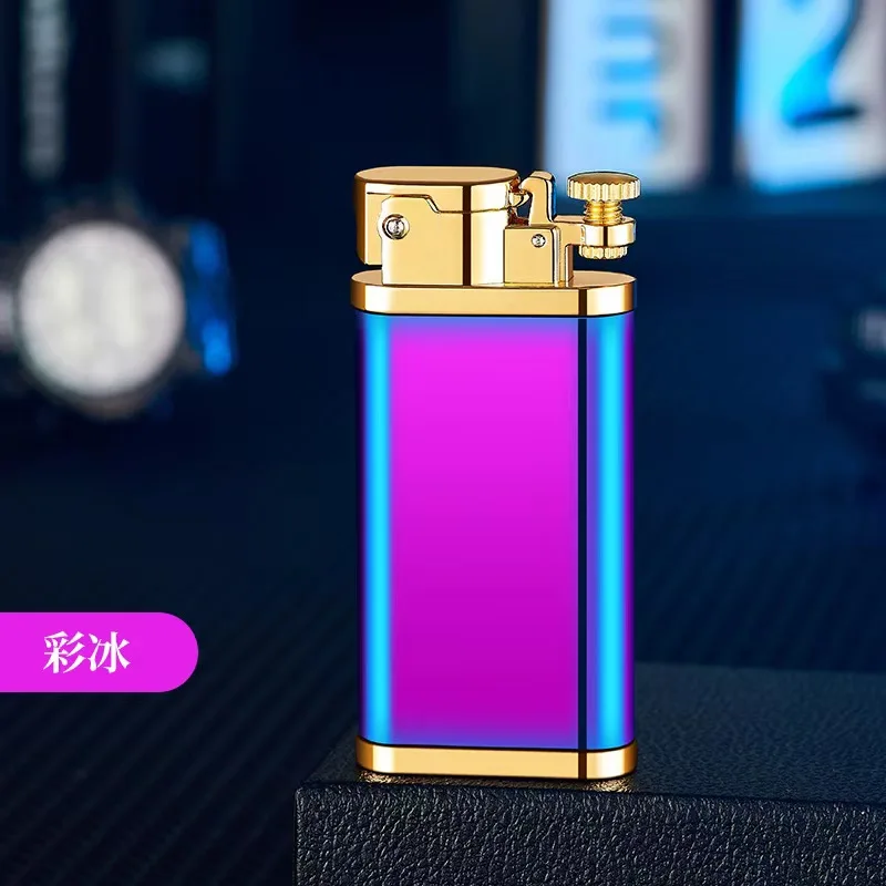 metal lighter custom logo windproof Kerosene custom lighter