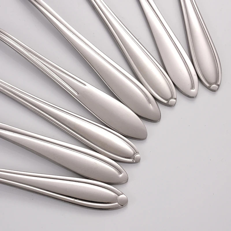 Reusable Fashionable Creative Variety Designs Stainless Steel Coffee Spoon Ice Cream Spoon metal gold spoon