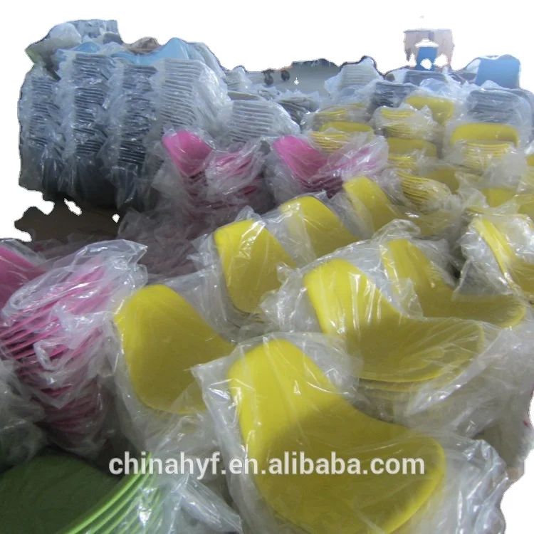 
cheap kids plastic chromed steel chair PP-117S2 