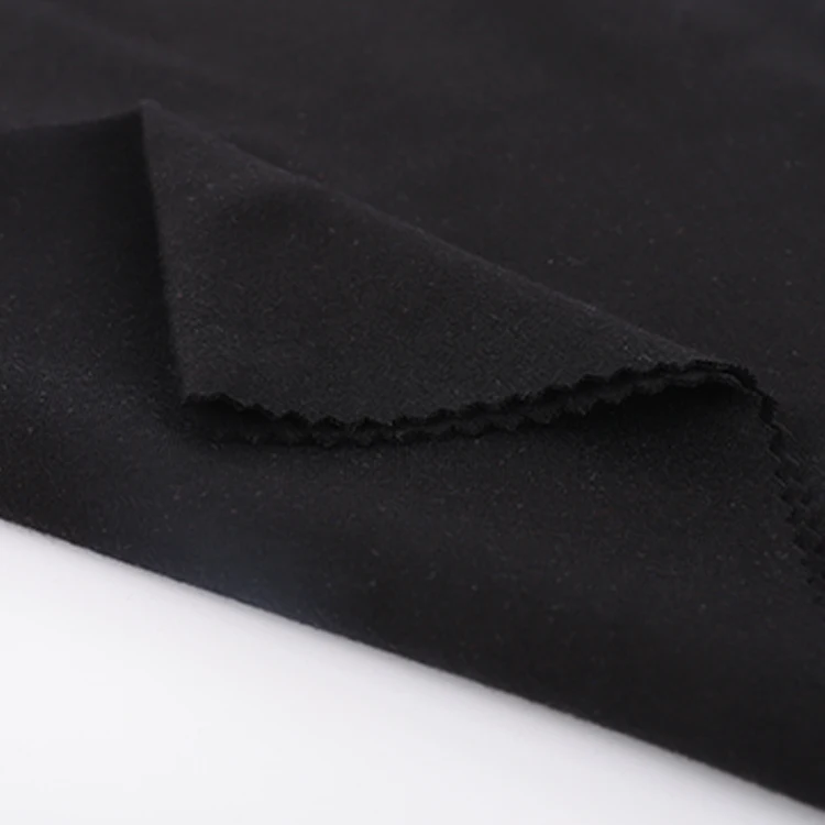 
hot Selling black color elasticity Comfortable so soft acrylic marine fabric 