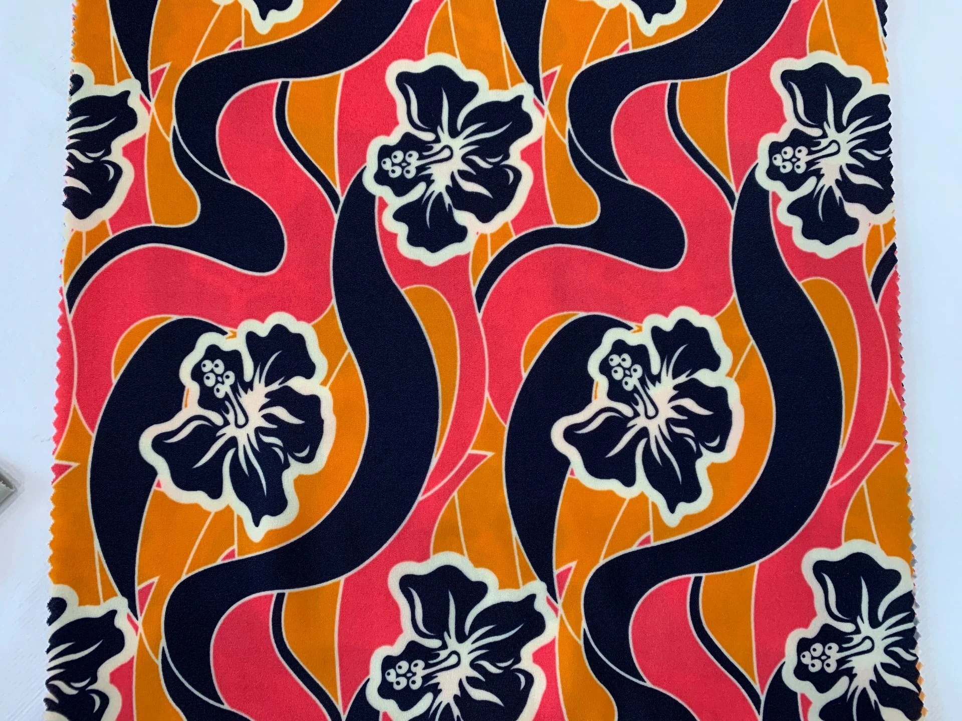 4 ways stretch upf 50+ 85% polyester 15% spandex plaid good recovery for bikini  swimwear fabric