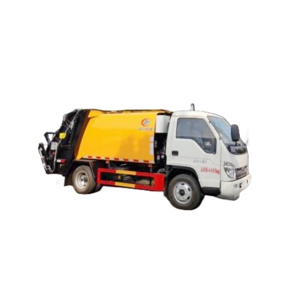 Factory Direct Sale Foton ethiopia waste garbage-truck-price vehicle waste disposal garbage truck