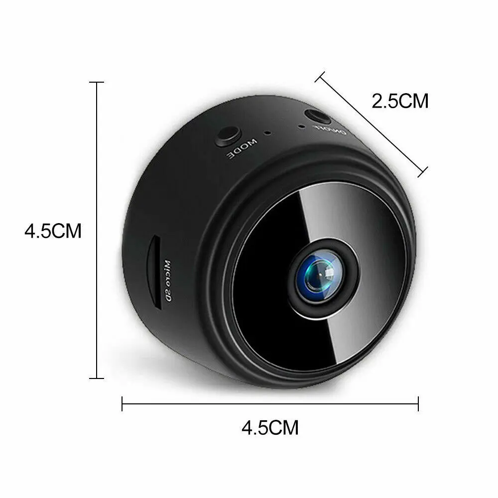 Мини-камера A9 беспроводная Wi-Fi IP HD 1080P DVR ночное