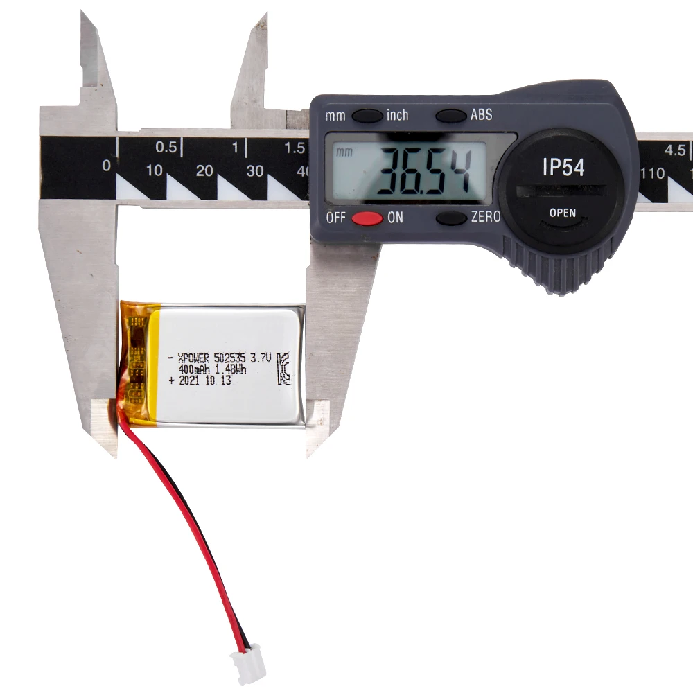 502535 3.7V 400mah