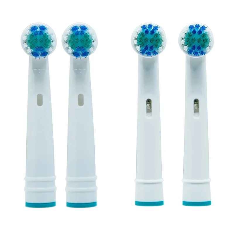 Насадки для электрической зубной щетки oral b Cross action и SB17A 4