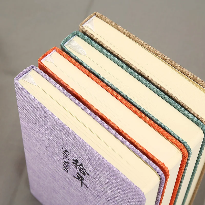 Free Sample Customize Diary 2024 Planner Agenda Cloth Notebook