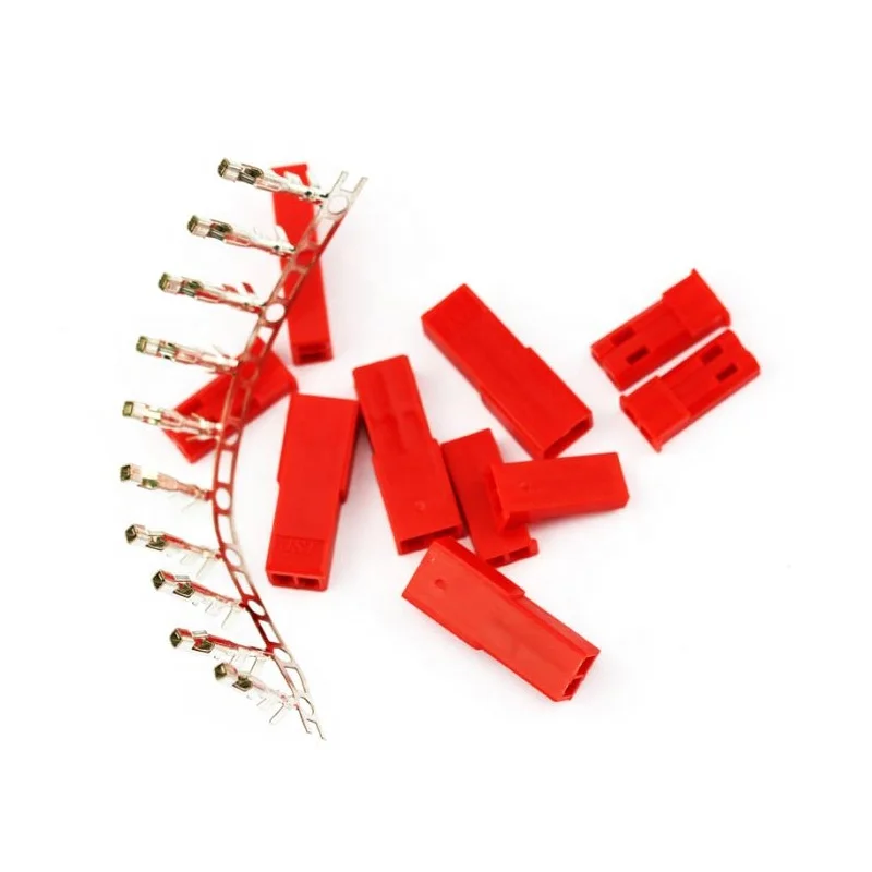 JST 2P Connector Plug Jack 2-Pin Female Male Crimps Rc Battery Connector Car Auto Motorcycle Ship Electrical Spare