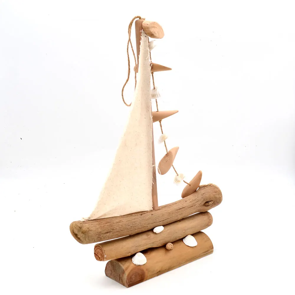 
 2021 best selling product sailboat birthday present floodwood model sailboats elegant ornament gift  