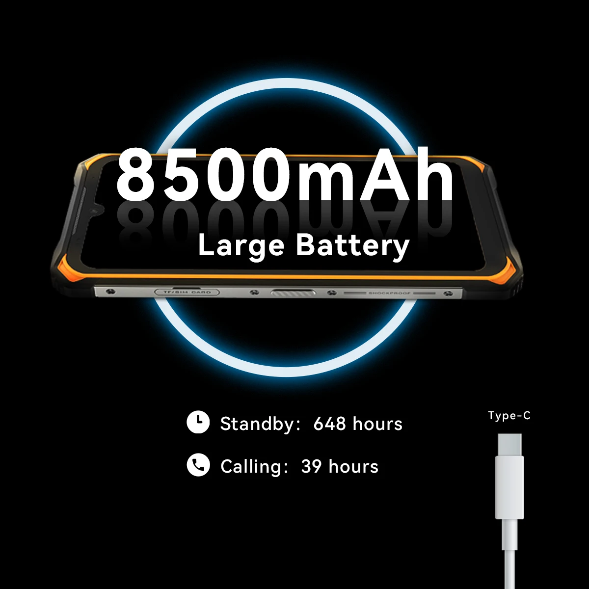 Dorland Smart Touch Screen EX_08 Water Proof Ip68 Waterpoof ex proof mobile phone