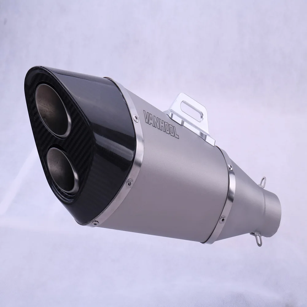 Универсальный глушитель выхлопной трубы из титана для мотоцикла