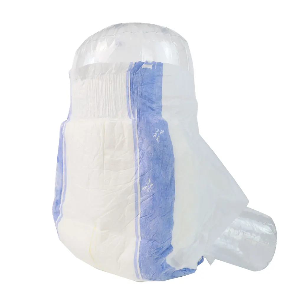 
Wholesale cloth like backsheet disposable adult diaper for elderly 