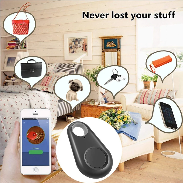 Anti Lost Smart Wallet Key Finder Bluetooth Pet Dog Tracker
