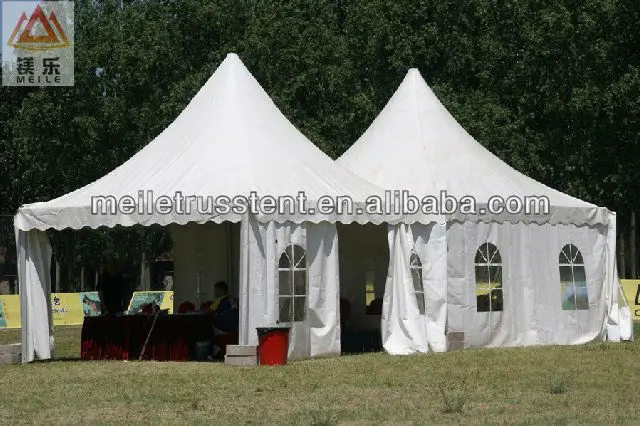 outdoor garage car tent event tent aluminum truss Guangzhou pyramid event tent for sale