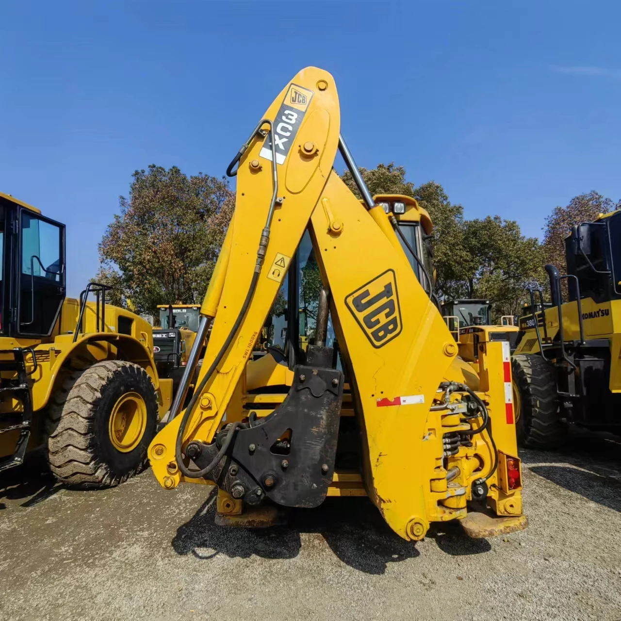 Импортный 90% Новый Лидер продаж подержанный экскаватор-погрузчик JCB 3CX для строительства б/у 7 тонн
