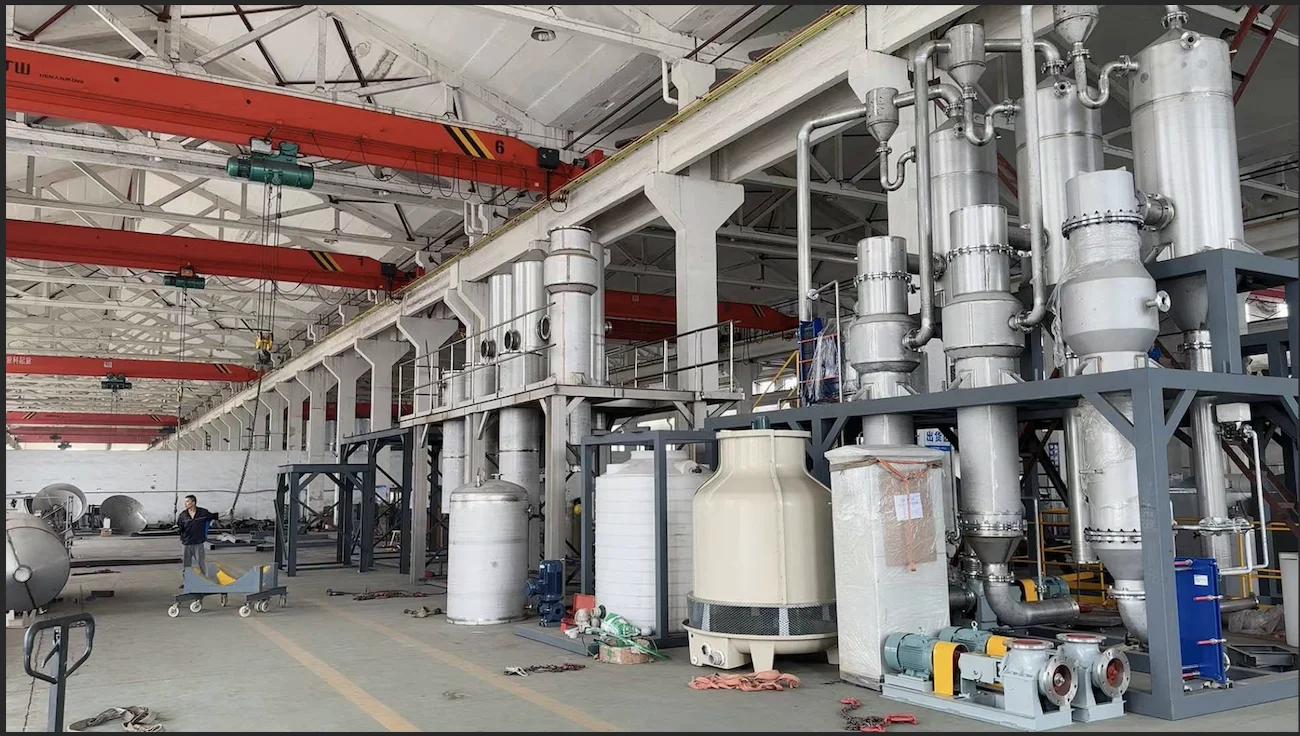 ZN high efficient vacuum evaporator concentrator
