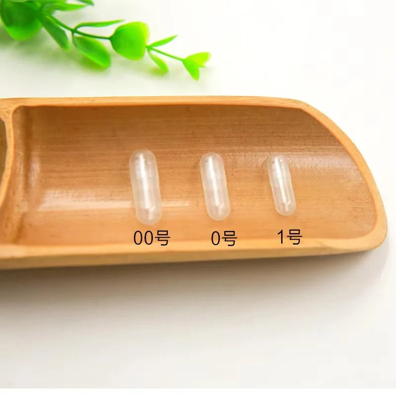 Wholesale Halal Coa Certificated Colorful Customized Empty Bovine Gelatin Capsule Size 000 00 0 0e 1 2 3 4 5#