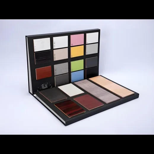 custom portable wooden floor fabric leather sample catalogue granite ceramic tile book stone display quartz tile sample book