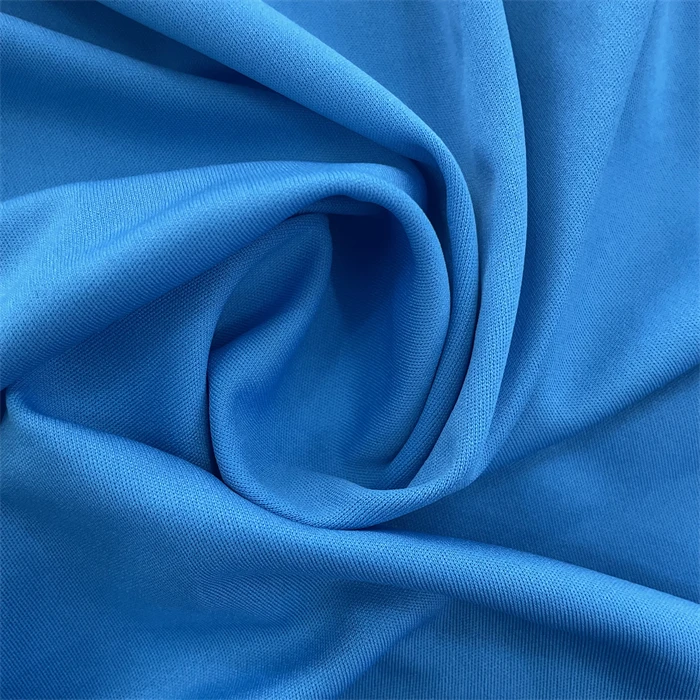 Wholesale tricot 100% polyester custom super poly 4 way stretch fabric for cup cover and computer bag