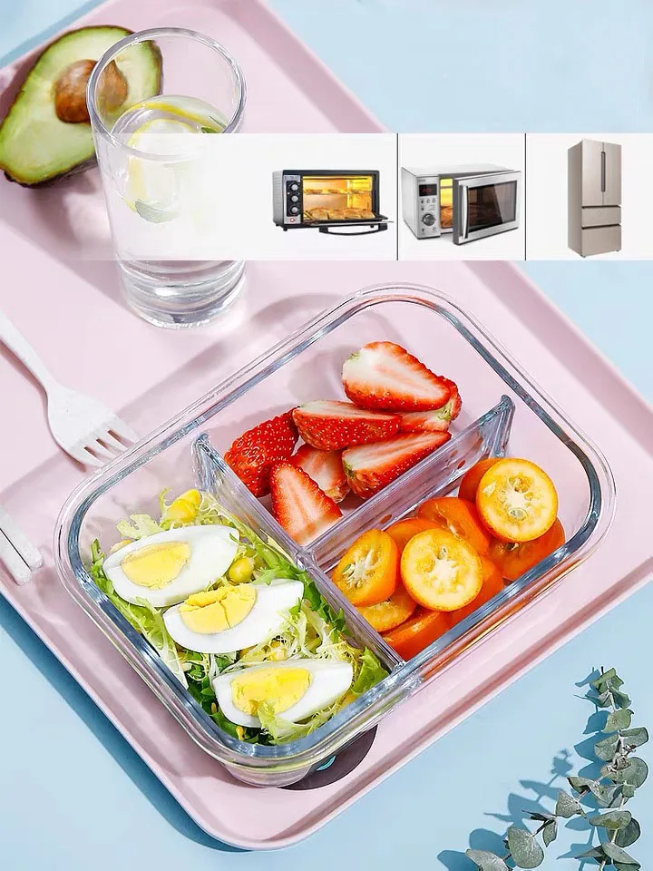 High Borosilicate Glass Baking Dish With Lid Glass Baking Oven Pan
