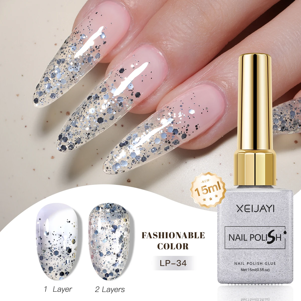 2024 Versatile UV Gel Nail Polish Quick Drying and Super Shiny High Quality Acrylic and Resin for LED Lamp